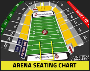 Arena seating chart